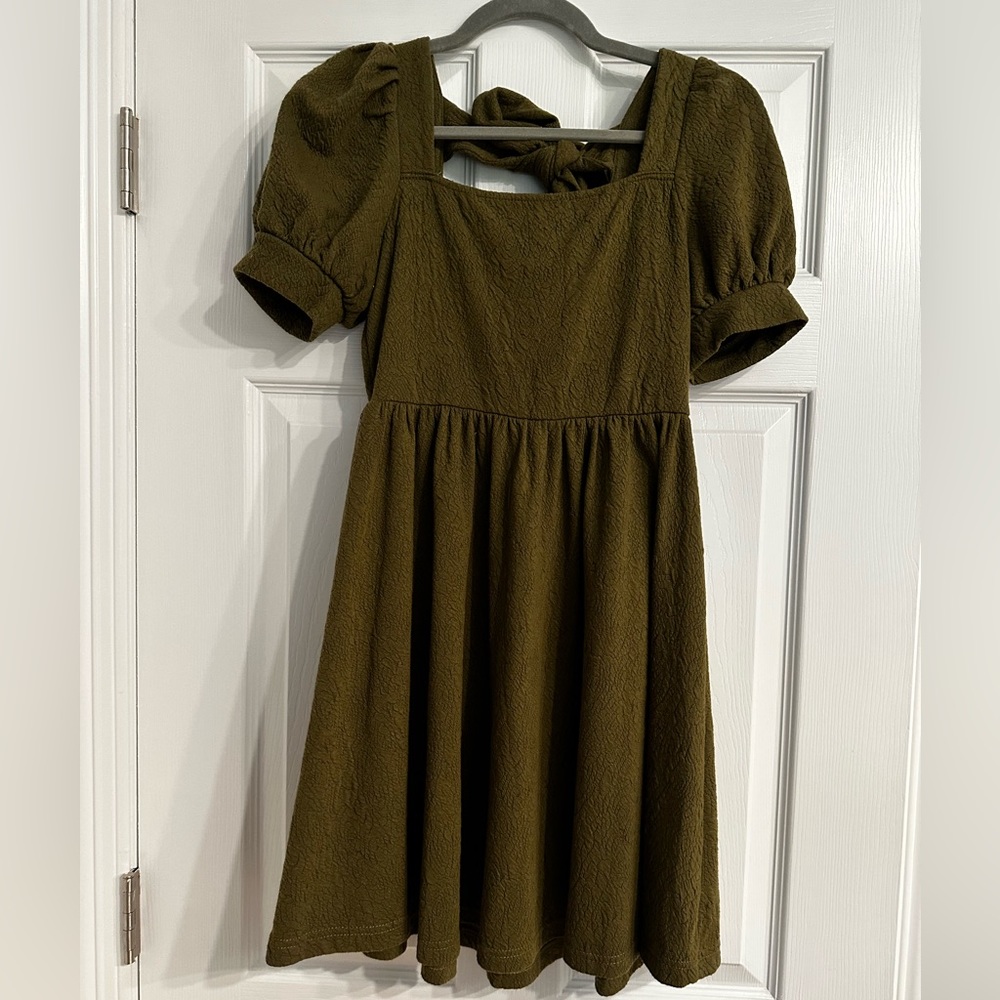 Olive Green MINE mini dress size medium